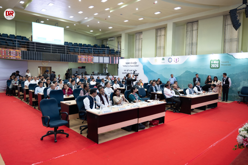 Group photograph of participants and dignitaries during the Neonatal Resuscitation Program Day event organised by Zoram Medical College & Hospital, Aizawl.
